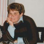 Rita Klímová na chalupě, 1986